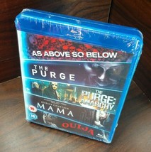 Mama/Purge 1&amp;Anarchy/OUIJA/As Above So Below (Blu-ray,REGION Free) NEW-Free S&amp;H - £17.69 GBP