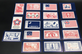 VTG Set 1976 Oklahoma Bicentennial Stamp Exhibition 18 Postcards Complete - £18.61 GBP