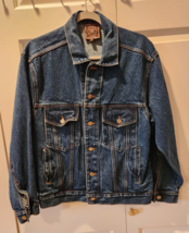 DOUBLE D WOMANS DENIM JEAN JACKET WITH BUTTERFLY  EXCELLENT CONDITION si... - $72.27