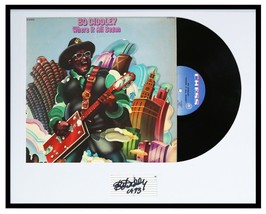 Bo Diddley Signed Framed 1972 Where It All Began Record Album Display JSA - $346.49
