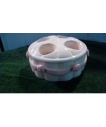 Lipstick or lip balm ceramic holder for dresser or vanity EUC - $31.71 CAD