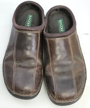 RJ COLT Uncle Mule Shoes Mens 12M Slide Brown Leather Round Toe Casual C... - €17,49 EUR