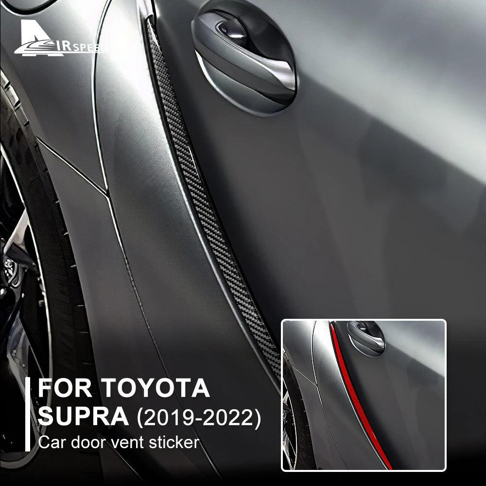 Real Soft Carbon Fiber Interior For Toyota Supra GR A90 A91 MK5 2019 2020 2021 - £23.90 GBP