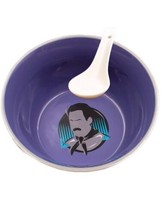 Seinfeld Soup Nazi ‘No Soup For You’ Ceramic Bowl &amp; Spoon Set, NEW - $45.75