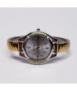 Geneva Two-Toned Gold Silver 35mm Quartz Men&#39;s/Women&#39;s Watch-Stretch Ban... - $610.41 MXN