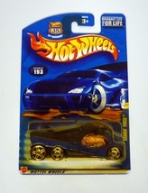 Hot Wheels Cabbin&#39; Fever #193 Blue Die-Cast Truck 2002 - $2.96