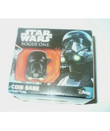 Star Wars Collectibles | Death Trooper Helmet Replica Coin Bank NIB Sealed - £9.96 GBP