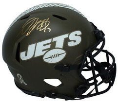 Davante Adams Autographed Jets 2022 STS Authentic Speed Helmet Beckett - $649.00