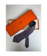 Men’s Hermes Giraffe Tie REF: 5440 FA  | No Box - $116.52 CAD