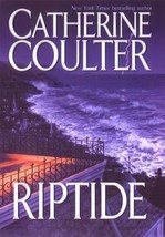 RIPTIDE CATHERINE COULTER 2000 HCDJ MURDER SUSPENSE THRILLER STALKER REV... - £7.40 GBP