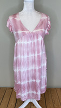 bibi NWT women’s tie dye MIDI dress size S pink F11 - £12.55 GBP