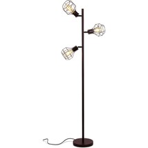 Brightech Robin LED Floor Lamp, Industrial Tree Lamp for Living Rooms &amp; Offices, - £94.10 GBP