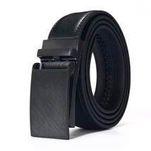 Men&#39;s Black Leather Ratchet Belt - Quick Release Buckle, Fits up to 43-inch - $1,682.01