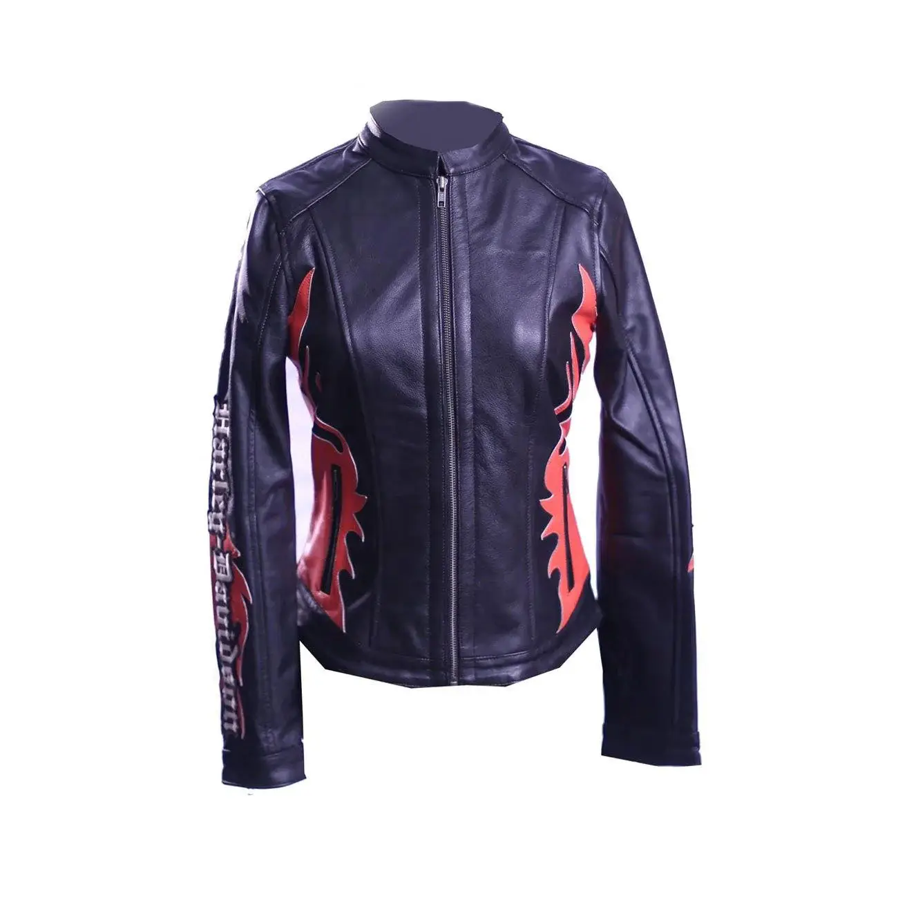 Women’s Harley Davidson Motorcycle Real Leather Jacket