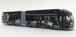 New Flyer Xcelsior Articulated Bus Greater Lafayette, Indiana 1:87 Scale Iconic  - £41.05 GBP