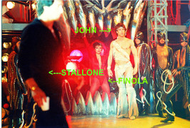 JOHN TRAVOLTA &#39;Staying Alive&#39; Candid On-Set Photo 4x6 1983  John &amp; Stall... - $5.00