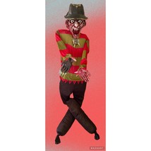 VTGE Halloween Horror Nightmare On Elm Street 7ft Freddy Krueger Lawn Decor - £99.22 GBP