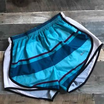 Nike Dri-fit blue striped jogging shorts - £17.18 GBP