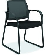 Hon Ignition Sled Base Chair, Black Cu10 - £370.57 GBP