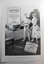 1917 Mag. Print Ad S. Anargyros Egyptian Deities Cigarettes Golfing Golfers G.E. - £5.93 GBP