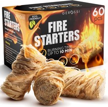Fire Starter - Natural Pine Fire Starters for Fireplace, Campfires, Grill, Wood - £25.46 GBP