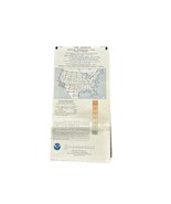 VTG NOAA Sectional Aeronautical Chart Map of Los Angeles Oct. 1987 20.5&quot;... - $571.18 MXN
