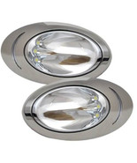 12V Side Mount LED Docking Back-up Light Pair 316 Stainless Steel Marine... - $477.32 CAD