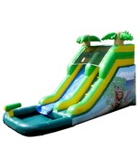 JumpOrange 12 Safari Commercial Grade Water Slide with Pool for Kids and... - $1,741.99