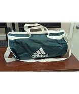 Adidas Green Nylon Duffel Gym Bag Vintage Style B106 Logo Performance My... - $927.45 MXN