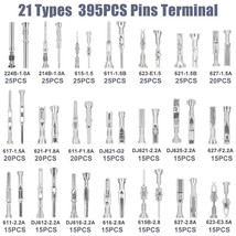 395PCS Automotive Connector Pin Terminal Kit – Male &amp; Female Crimping Pi... - $987.73 MXN