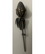 Sandor Rose Metal Pin Brooch - $47.76 CAD