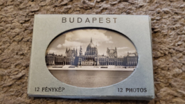 Antique Set Historical Photos Budapest palace castle Gerhard Photograph Booklet - £30.36 GBP