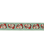Nostalgic Santa Print Wired Ribbon (Set of 2) - €53,90 EUR