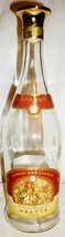 EMPTY ARMENIAN BRANDY 12 YEARS OLD XO ARATTA BOTTLE - £6.29 GBP