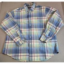Ralph Lauren Plaid Button Down Shirt XL Cotton Classic Fit Pony Logo - $32.99