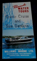 Bermuda Water Tours, Bermuda, Vintage Tour Informational Pamphlet,  VGC - £2.36 GBP