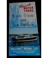 Bermuda Water Tours, Bermuda, Vintage Tour Informational Pamphlet,  VGC - €2,55 EUR