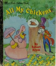 Save $5 off 4 or more! All My Chickens Little Golden Book Free US Ship - $6.99