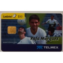 Rafa Marquez on a Mexican Phone Card - $1.95