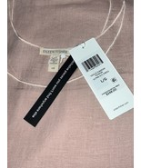 LG Eileen Fisher Organic Handkerchief Linen Powder Pink Tank Dress W/Sli... - $135.32 CAD
