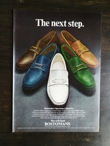 Vintage 1969 Bostonian Spectrum Collection Shoes Full Page Original Ad 324 - $6.92