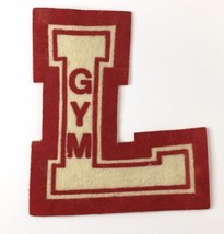 Landrum Letter L Gym Vintage Patch Spring Branch School Houston Texas 1970s - $18.00