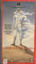 Lawrence of Arabia (VHS, 1992, Restored Version Letterboxed) Brand New Sealed - £8.61 GBP