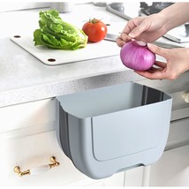Hanging Folding Mini Trash Can For Kitchen Cabinet Door, Small Collapsib... - £18.95 GBP