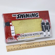 The Shining Overlook Hotel Ball Ticket Replica 24k Gold Plated Collectible - £29.13 GBP