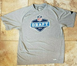 Reebok Carolina Panthers Football Men XL T-Shirt 2011 NFL Draft - $9.90