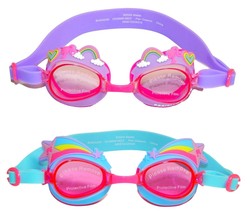 BARBIE MOVIE Anti-Fog Swim Goggles w/ Hard Case Super-Soft Watertight Seal - $17.20+