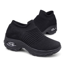 Big Size Women Casual Shoes Breathable Outside Footwear Sports Sneakers Slip On  - £31.49 GBP