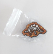 New Archeology Stegosaurus Dinosaur Bones Enamel Lapel Hat Pin - $6.92