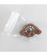 New Archeology Stegosaurus Dinosaur Bones Enamel Lapel Hat Pin - $6.92